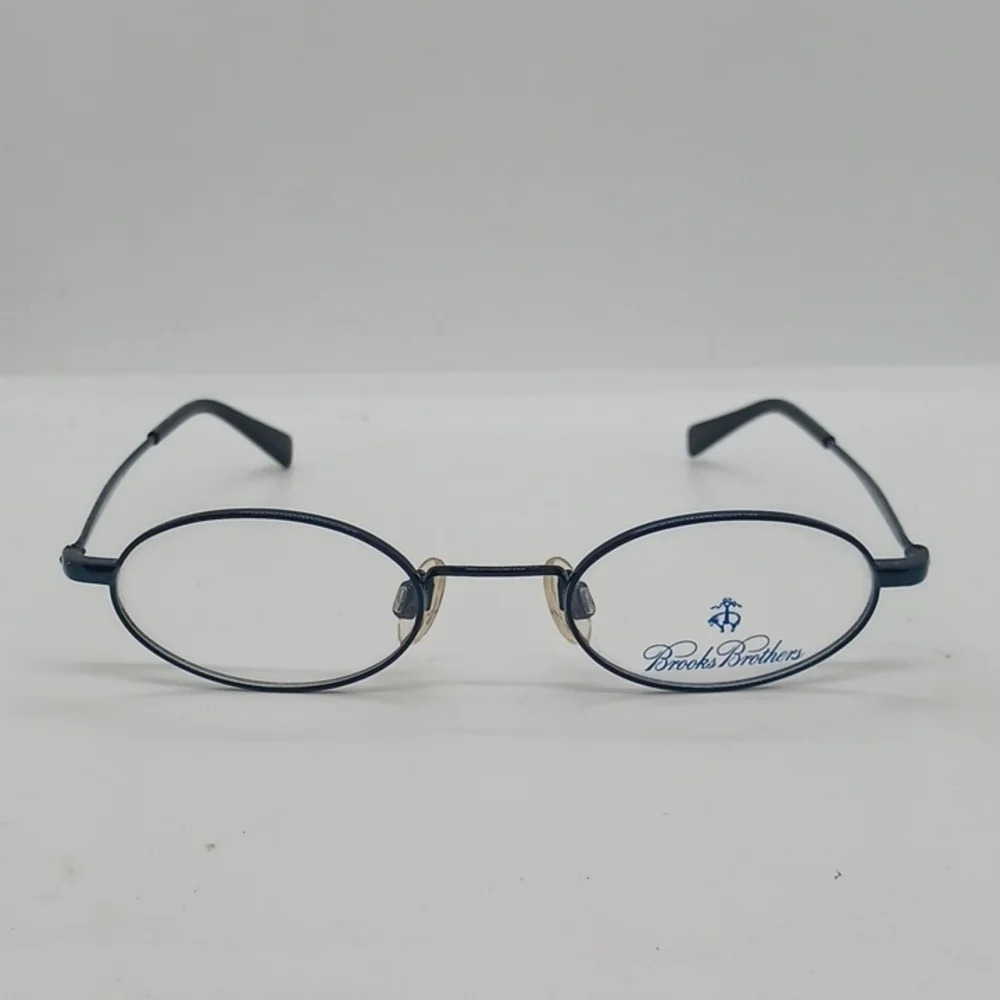 NWT KIDS BROOKS BROTHERS EYEGLASS FRAMES 3002 BLUE